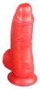 Fantasy Dildo Fatox 16 x 7.5cm piros