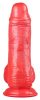 Fantasy Dildo Fatox 16 x 7.5cm piros