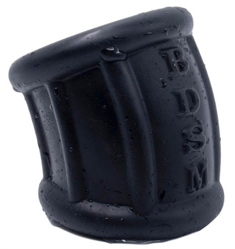 Prémium szilikon péniszgyűrű – érzéki izgatás feketében