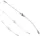Double Flexi Duo – rugalmas kettős húgycső szonda 34 cm