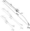 Double Flexi Duo – rugalmas kettős húgycső szonda 34 cm
