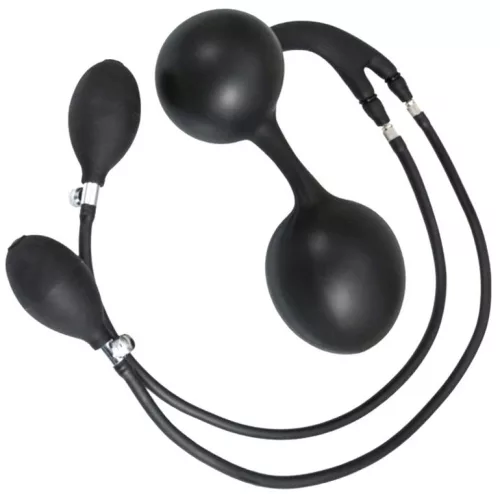 Dupla Plug – felfújható intim masszírozó 21 x 6 cm