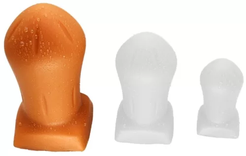 Prémium szilikon anál duggó – L 14 x 9 cm