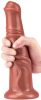 Dildo Monster Pony – prémium barna dildó 23 cm hosszú