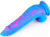 Inkipus szilikon dildó – 18 cm, vízálló, vibráló élmény