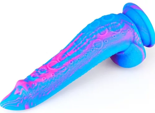 Inkipus szilikon dildó – 18 cm, vízálló, vibráló élmény