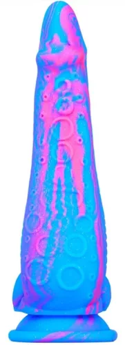 Inkipus szilikon dildó – 18 cm, vízálló, vibráló élmény