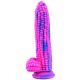 Corn – dupla színű szilikon dildo, rózsaszín és kék árnyalatokban