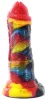 Nox – színes prémium dildó 18 x 6 cm