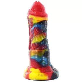 Nox – színes prémium dildó 18 x 6 cm