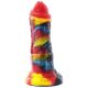 Nox – színes prémium dildó 18 x 6 cm