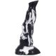 Dildo Lupkal 19 x 5.5cm fekete-fehér