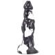 Wolorz – prémium fekete-fehér dildó 20 x 6 cm