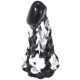 Himiks Dildo – prémium 18 cm fekete-fehér dildó