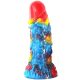 Toadyk – színes prémium dildó (17 x 6 cm)