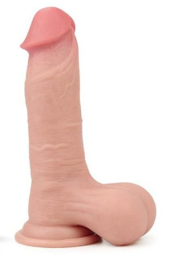 Prémium Dildo Sliding 7.8 - érzéki maszturbátor flesh színben