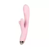 Toyfa Vibrátor kétkaros, 8 mód, USB-töltés 22,5 cm rózsaszín