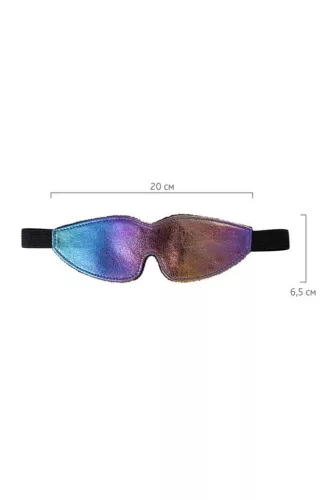 Anonymo Szexjáték PVC anyagú nyomott mintás maszk 27,5 cm