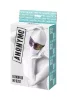Anonymo Szexjáték PVC anyagú nyomott mintás maszk 27,5 cm