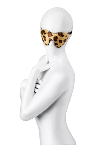 Anonymo Szájpecek PU bőr, állítható pánt, fekete, 26 cm