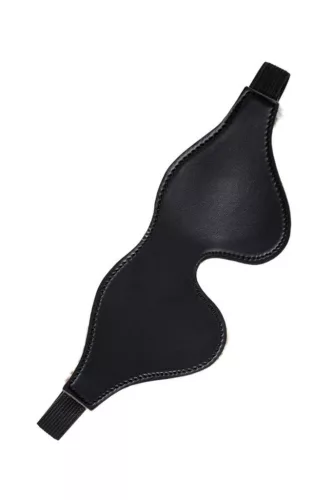 Anonymo Szájpecek PU bőr, állítható pánt, fekete, 26 cm