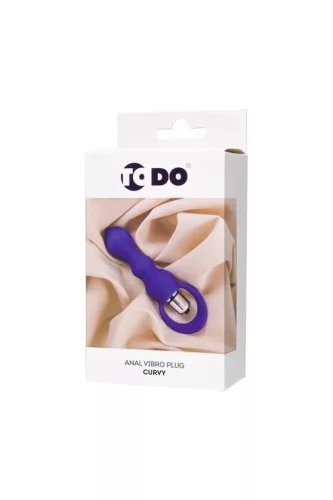 ToDo by Toyfa Anal plug anális dugó (szilikon, lila, 14 cm, 3,2 cm)