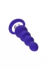 ToDo by Toyfa Twisty análdugó szilikon lila 14 cm 3,2 cm átmérő