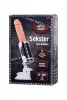 Sekster Szexgép ABS 29 cm fekete