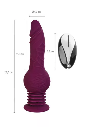MotorLovers Szexgép Távirányítós Szilikon ABS 23 5 cm