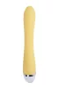 Toyfa Aster Vibrátor Kettős stimuláció, 10 mód, USB-töltés 22 cm sárga szilikon