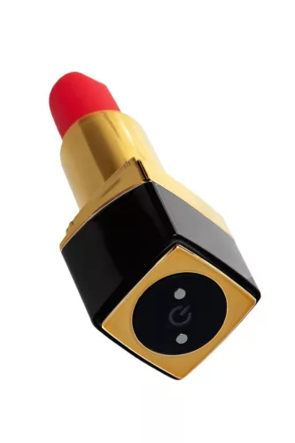 Toyfa Mini vibrátor 10 mód, csendes, újratölthető 9 cm fekete