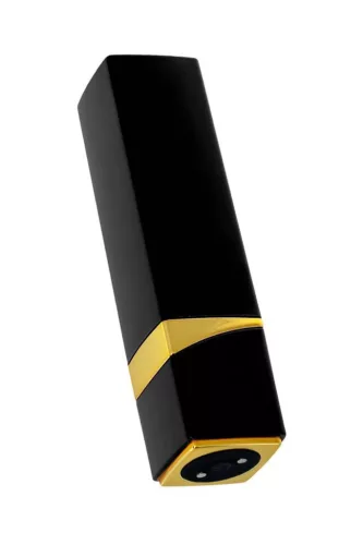 Toyfa Mini vibrátor 10 mód, csendes, újratölthető 9 cm fekete