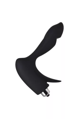 Erotist Prosztata stimulátor Kettős stimuláció, erős rezgés 14,4 cm fekete
