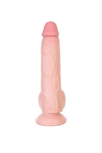 RealStick Dildó Realisztikus design, hipoallergén 22,5 cm bőrszínű