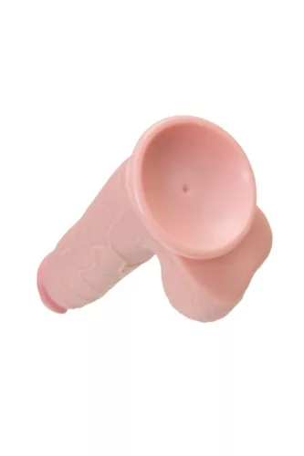 RealStick Dildó Realisztikus design, hipoallergén 22,5 cm bőrszínű