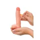 My Babe Realisztikus Dildó Állítható Merevség 18 cm Nude
