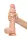 RealStick Dildó Realisztikus, mozgatható tetejű, állítható 28,5 cm hús színű