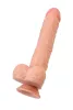 RealStick Dildó Realisztikus, mozgatható tetejű, állítható 28,5 cm hús színű