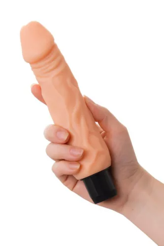 A-Toys Vibrátor Realisztikus dizájn, állítható rezgés 17,5 cm