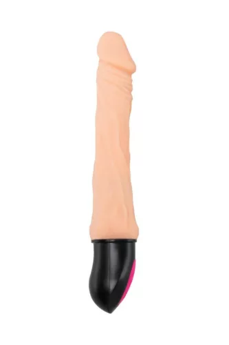 A-Toys Vibrátor fűthető, 12 fokozatú, hajlékony 19 cm fekete