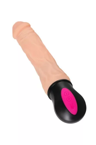A-Toys Vibrátor fűthető, 12 fokozatú, hajlékony 19 cm fekete