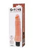 A-Toys vibrátor többsebességes, ultra-realisztikus 17 cm vízálló fekete