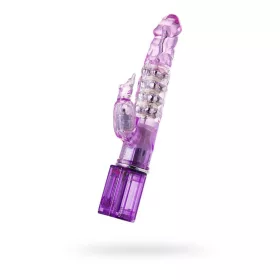 A-toys Vibrátor Kettős stimuláció, 8 mód 14 cm fekete