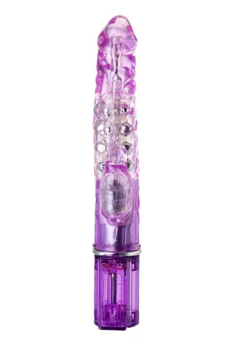 A-toys Vibrátor Kettős stimuláció, 8 mód 14 cm fekete