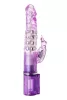 A-toys Vibrátor Kettős stimuláció, 8 mód 14 cm fekete
