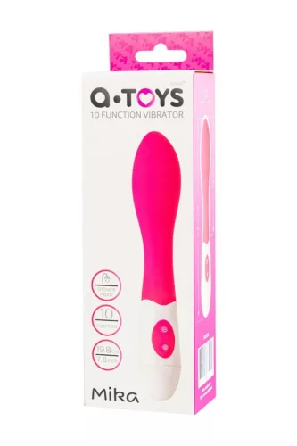 A-Toys Vibrátor 10 mód vízálló rózsaszín