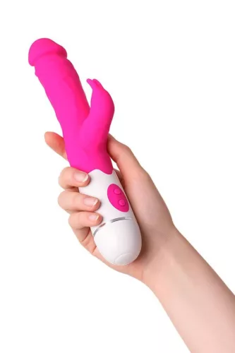 A Toys Vibrátor 16 rezgésmód, anatómiai domborulatok 25,4 cm rózsaszín szilikon