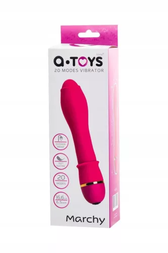 A-toys Vibrátor 20 rezgésmód, szilikon 16,6 cm rózsaszín