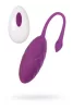 A-Toys Vibrációs tojás 10 mód távirányítós vízálló 18 cm lila