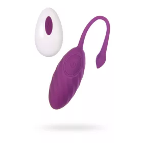   A-Toys Vibrációs tojás 10 mód távirányítós vízálló 18 cm lila